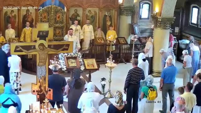 Божественная литургия. 27.07.2025 в 9-00. смотреть онлайн