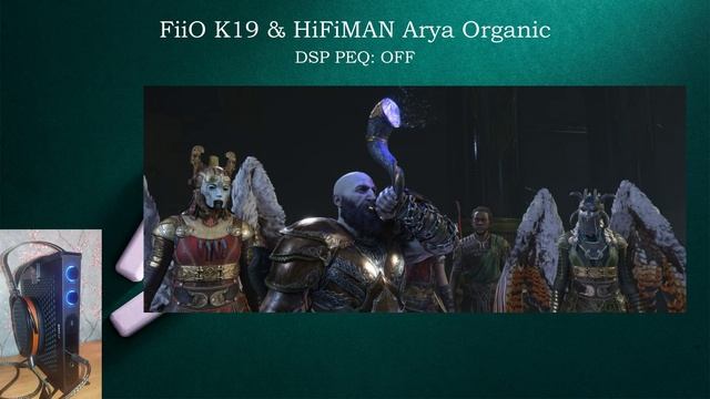 FiiO K19 C Razer BlackShark V2 и HIFIMAN Arya Organic. GoW Ragnarok