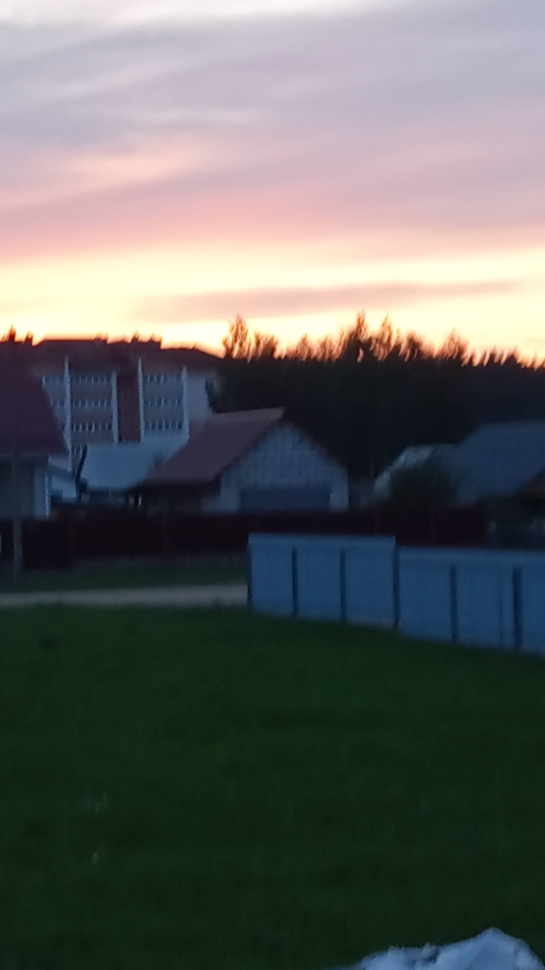 Красивый закат в Вилейке Беларусь смотреть онлайн