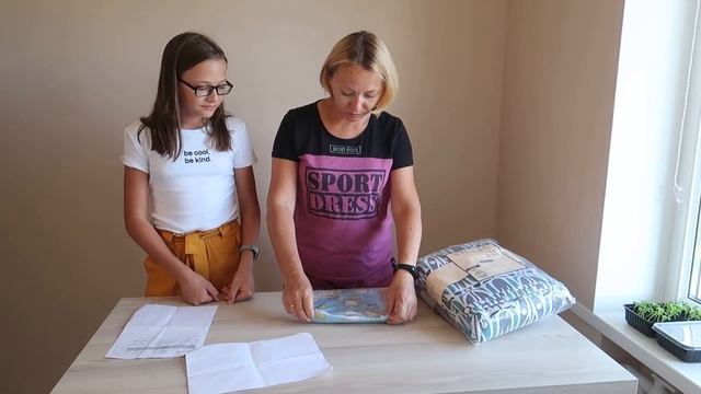 Обзор посылки от компании "Любимый Василек". Ивановский текстиль и трикотаж смотреть онлайн