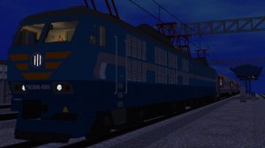 Проежающие поезда из игры Skyrail