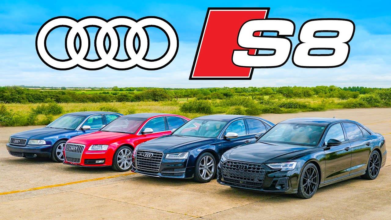 Заезд со всеми Audi S8 смотреть онлайн