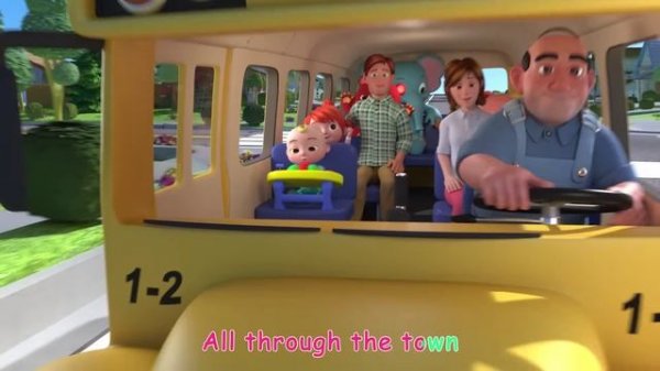 Wheels on the Bus  Nursery Rhymes & Kids Songs