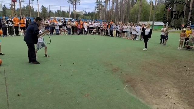 2024-06-21 Выступление на линейке, посвященной закрытию смены 📚🏫✨
#гимнастикадляинтеллекта