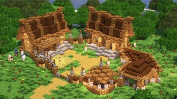 Minecraft, но я построил ЛУЧШИЙ дом для выживания без модов #майнкрафт