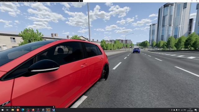 реконструкция аварии с Bmv X5m и Wollgsvagen Golf