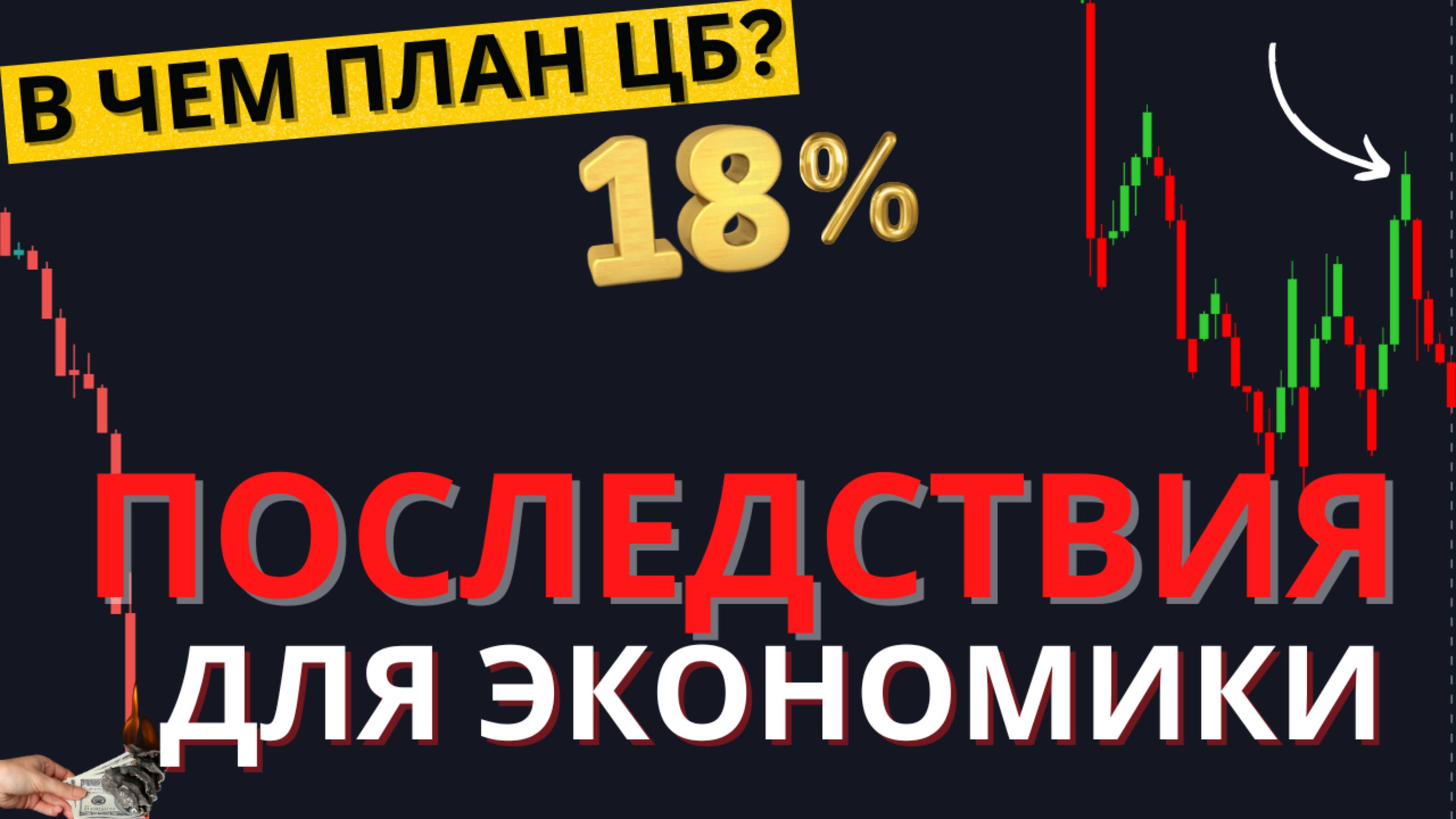 Ставка 18%. РЕАЛЬНЫЕ последствия для экономики, бизнеса, акций и облигаций. Что теперь будет? смотреть онлайн