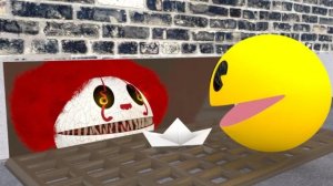 ОНО пугает PACMAN / Приключения PACMAN
