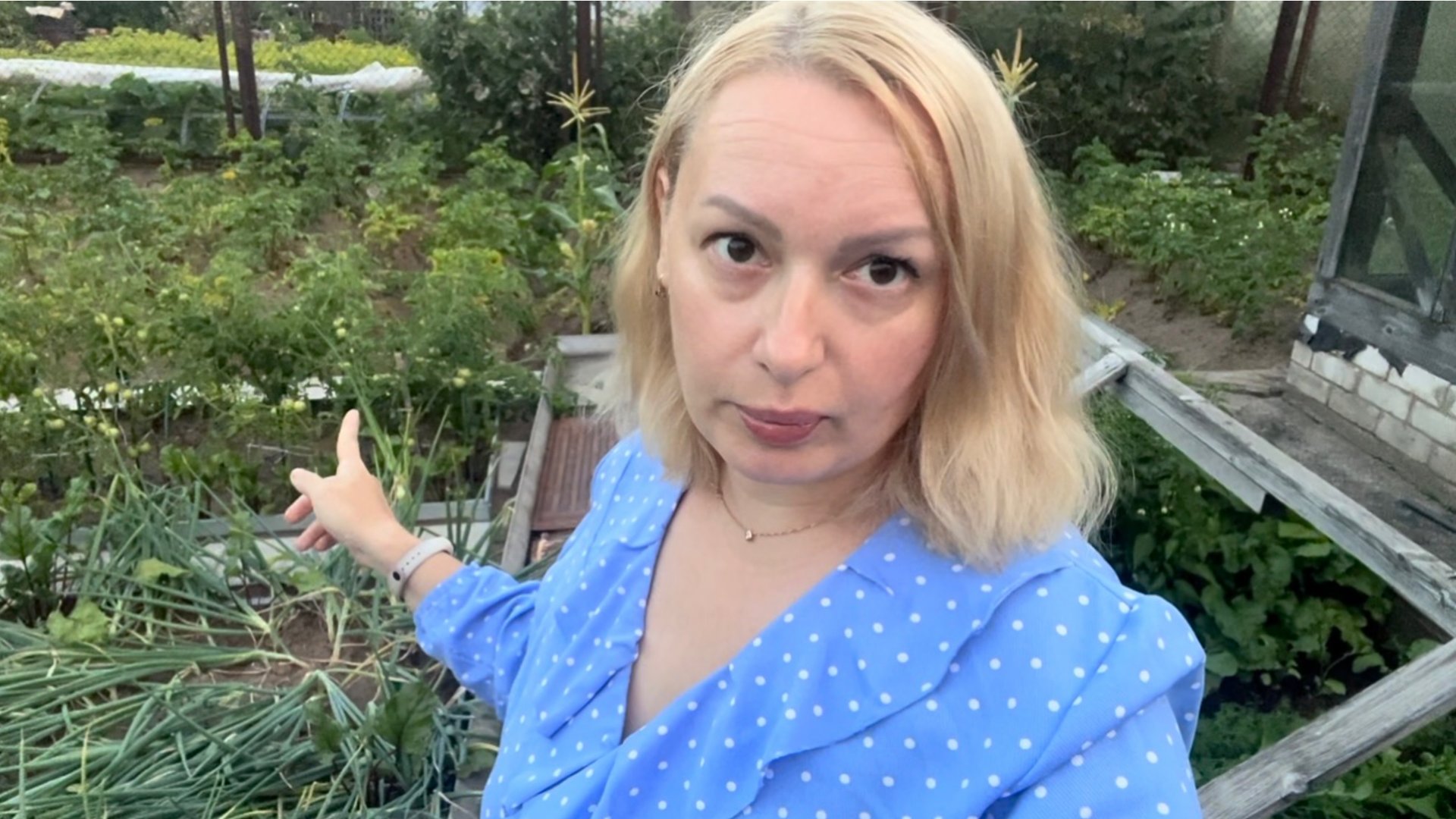 23 июля. ОБЗОР ОГОРОДА. Что выросло, а что смех и грех😁 смотреть онлайн