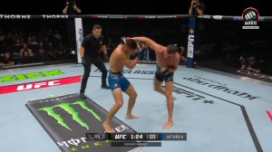 Стивен Нгуйен победил Мохаммада Яя (видео). UFC Fight Night.