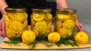 Зиму они точно не дождутся. Маринованные ПАТИССОНЫ на зиму, хрустящие как огурцы