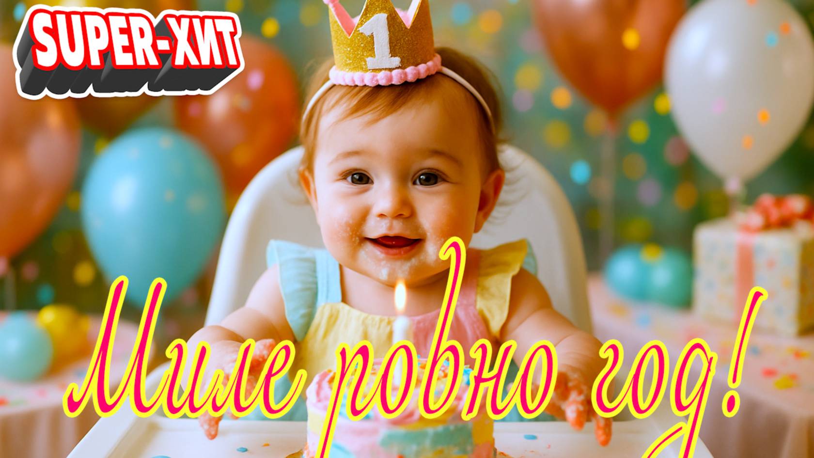 Миле ровно год! (песня на заказ - Музыкальный апельсин) смотреть онлайн