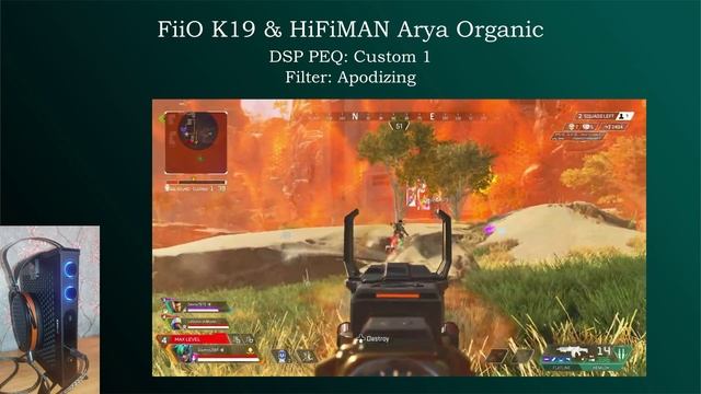 FiiO K19 и HiFiMAN Arya Organic: Apex Legends