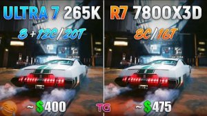 Core Ultra 7 265K vs Ryzen 7 7800X3D - is Just Ridiculous....