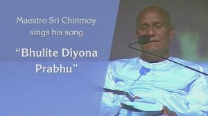 “Bhulite diyona prabhu” Шри Чинмой поёт свою песню. Концерт в Берлине 1990г.