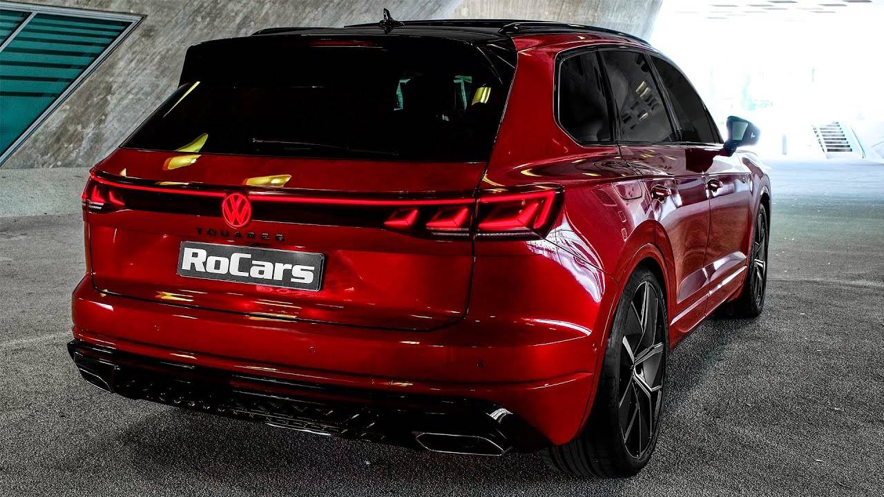 Volkswagen Touareg R-Line — внедорожник в деталях