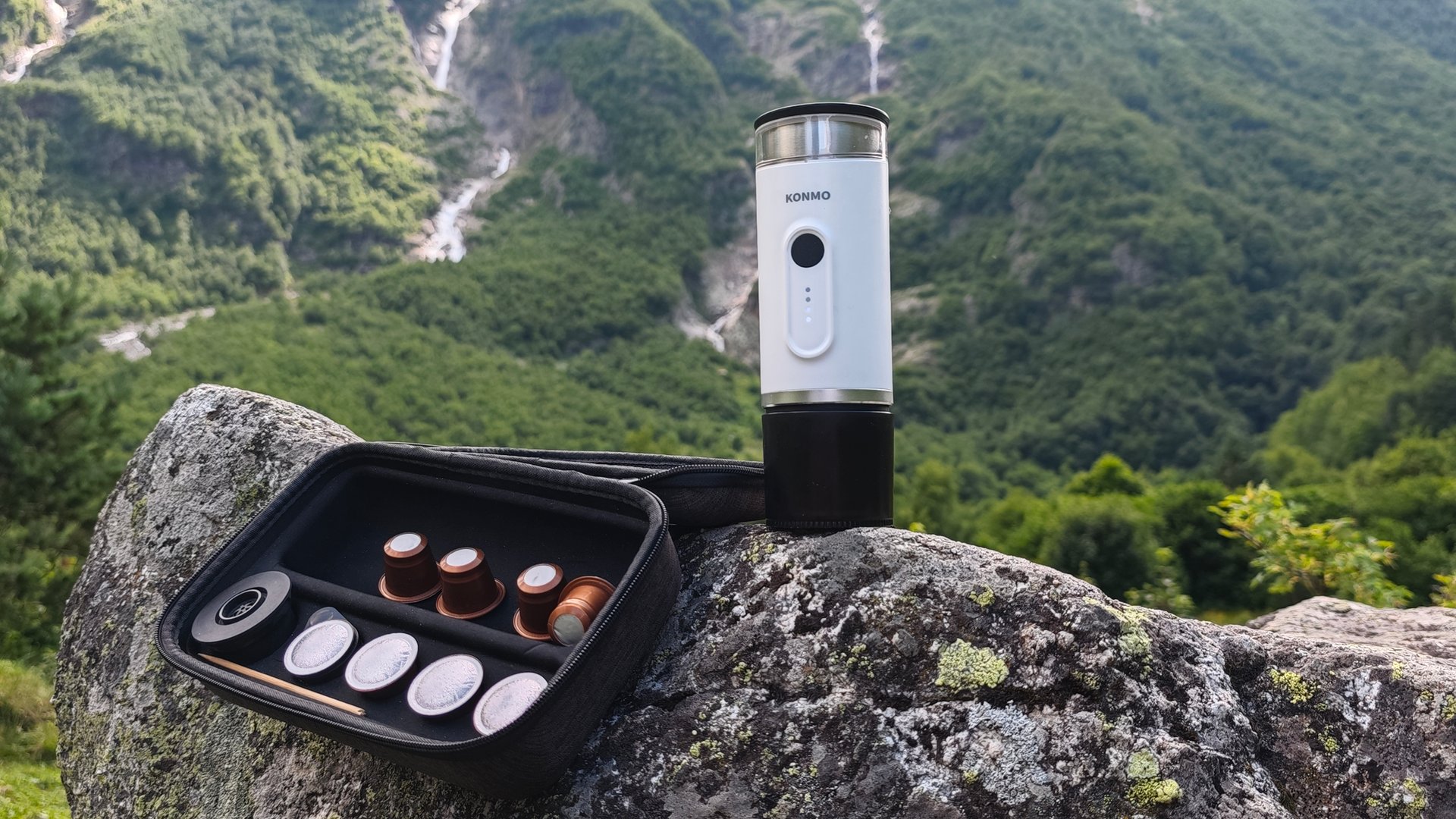 Кофе всегда с собой! Кофемашинка портативная, походная, капсульная, миниобзор. смотреть онлайн