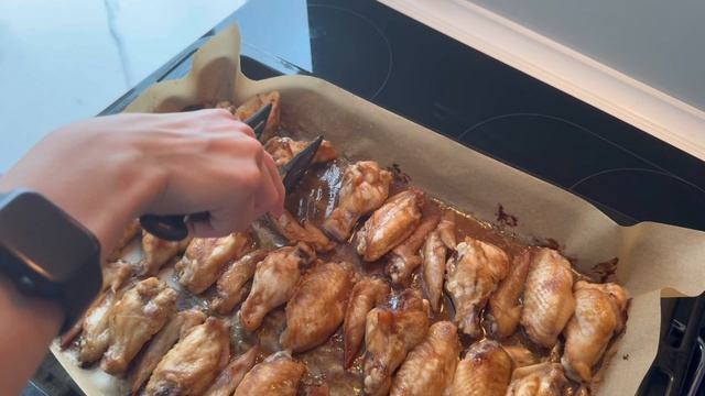 Крылышки 🪽 с соусе терияки