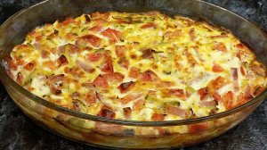 Остались макароны? Приготовьте из них вкусную запеканку