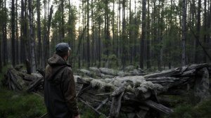 НАШЁЛ ИЗБУ! 9 МЕДВЕДЕЙ У БАЗОВОЙ ИЗБЫ. РЫБАЛКА НА ХАРИУСА.ТАЁЖНЫЙ.