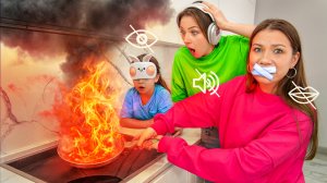 СЛЕПОЙ ➔ ГЛУХОЙ ➔ НЕМОЙ Готовят одну пиццу / Вики Шоу