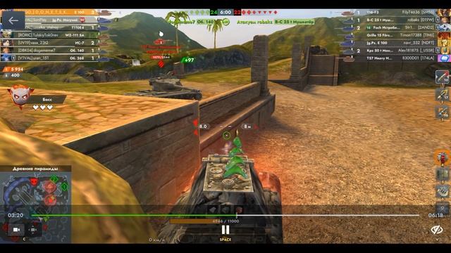 Е 100, Древние пирамиды, 25.07.2025 00-22, Big Boss, превосходство