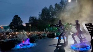 Шоу для городских мероприятий и больших площадок: «Северное сияние» от шоу QUINTESSENCE