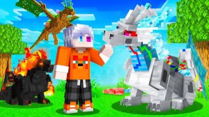 😨 Майнкрафт но ДРАКОНЫ Проходят Майнкрафт За Тебя!