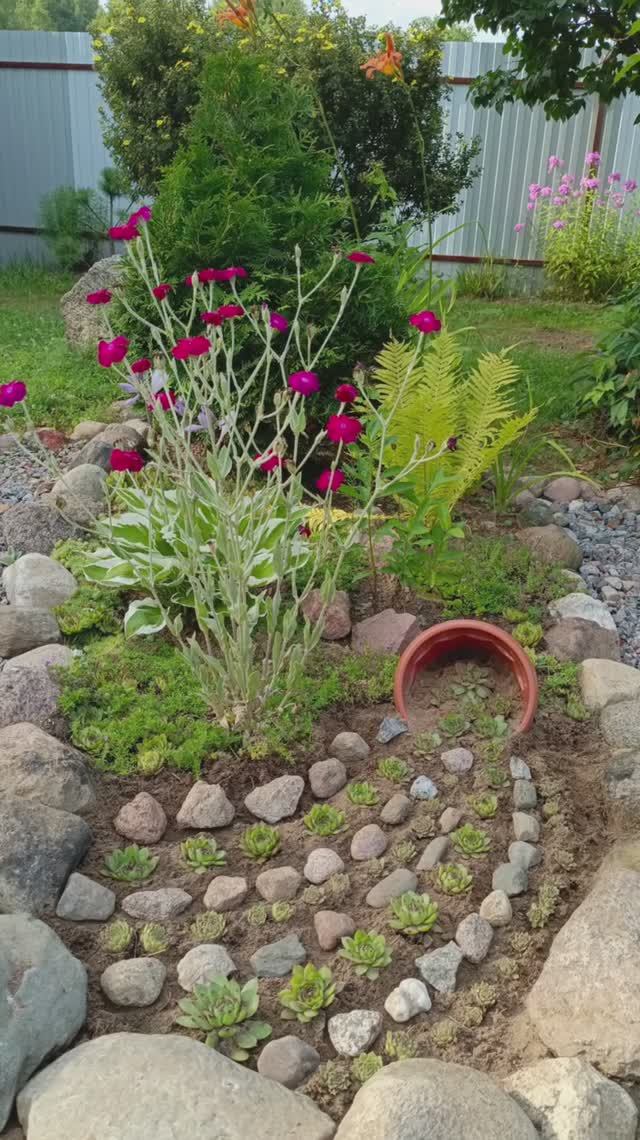 Переделка на клумбе