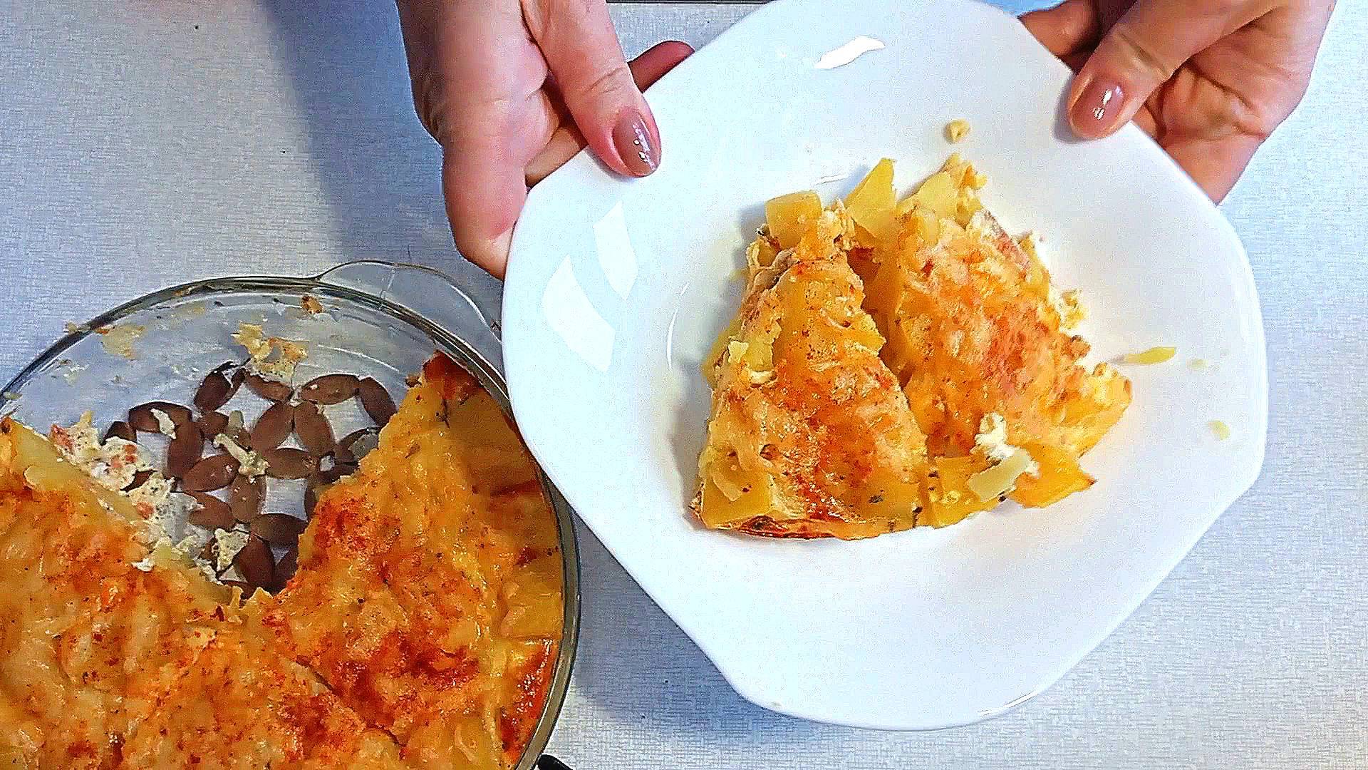 Запеканка с картофелем Фритата Рецепт Легко и просто на завтрак или ужин смотреть онлайн