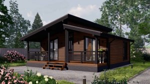 Модель 2025 года! Дом Шале 9х8 - МПЖ