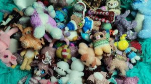 обзор новых амигуруми/ мои фигурки из бисера/коллекция амигуруми из бисера (январь 2025)