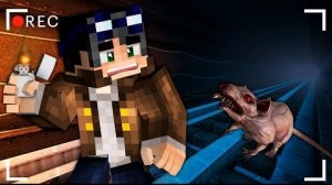 Ночь в МЕТРО. Нападение КРЫС. ТАИНА МЕТРОПОЛИТЕНА [ЧАСТЬ 1]- Страшилки Майнкрафт