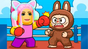 Я ПОДРАЛАСЬ С ЛАБУБУ В РОБЛОКС