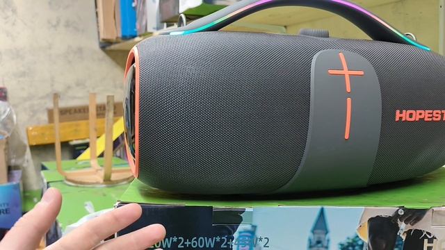 БАС ТЕСТ HOPESTAR A86 450 Ватт серая с ОРАНЖЕВЫМИ КНОПКАМИ 🔥 Видеоотчет Ленинский проспект✅ смотреть онлайн