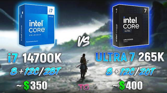 Core Ultra 7 265K vs Core i7 14700K - Test in 10 Games смотреть онлайн