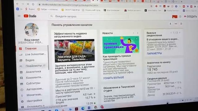 КАК ЗАРАБОТАТЬ В ИНТЕРНЕТЕ /Как заработать на ютубе /youtube /Мой ЗАРАБОТОК /Ютуб смотреть онлайн