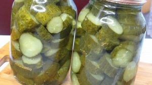 Это необыкновенно вкусные огурцы. По-фински называются. Таких готовлю много.