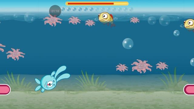 Смешарики прохождение #7.Большой заплыв