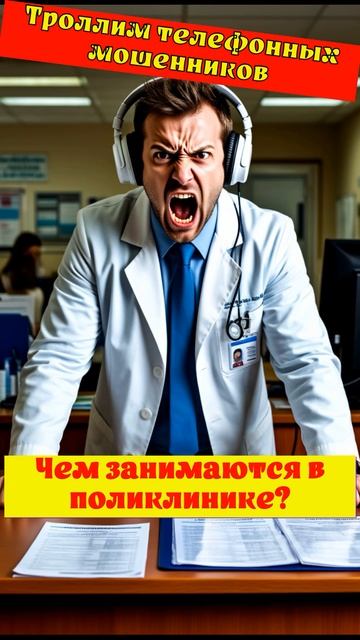 Джонсон. Чем занимаются в поликлинике. Телефонное мошенничество