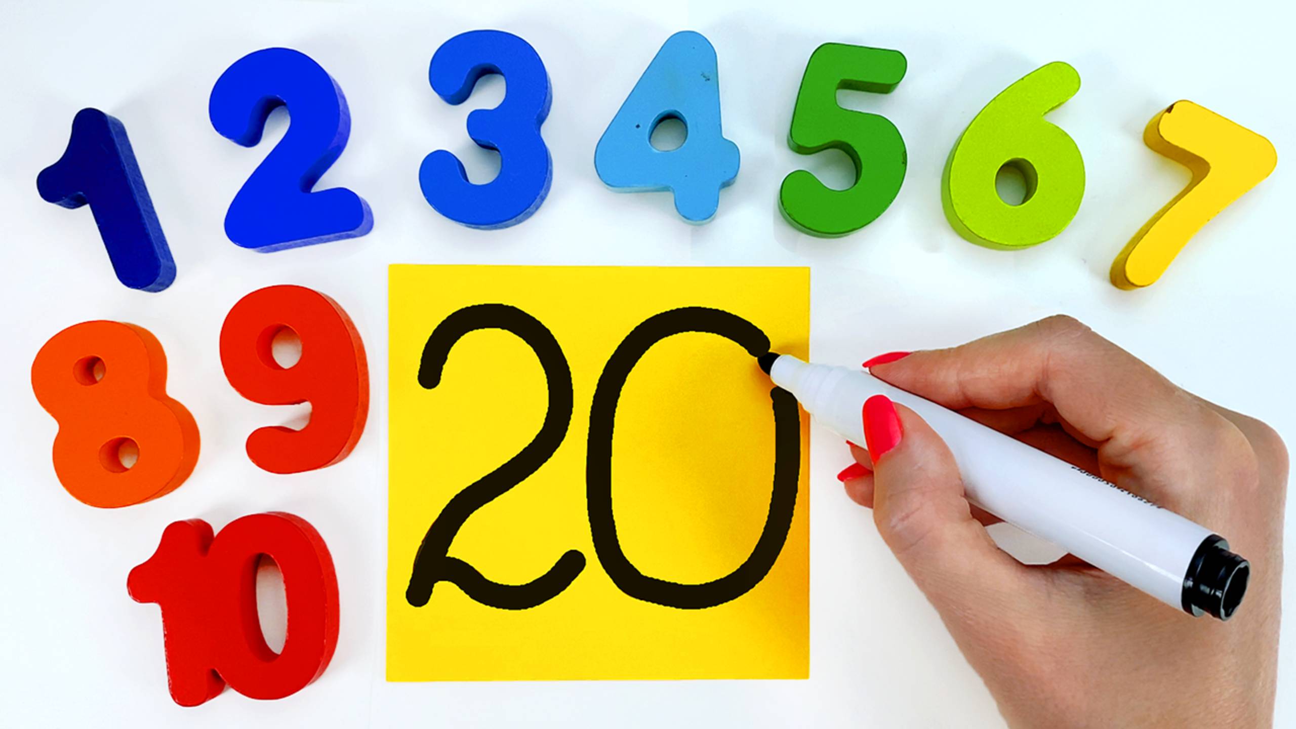 Числа От 1 до 20 ✏️📦 Ищем Цифры в Домиках и Считаем Вслух смотреть онлайн