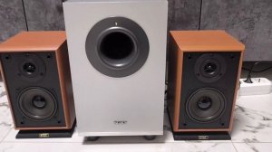 Подключил⚡ активный сабвуфер Sony к колонкам Sven.💥