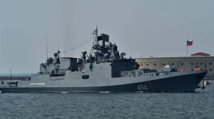 Путин посетил фрегат "Адмирал Григорович" после отражения атаки дронов