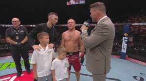 UFC Абу-Даби: Пётр Ян - Слова после боя