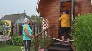 6 соток 22 июля 2025 года. Хроника. Полочка в баню перед грозой .