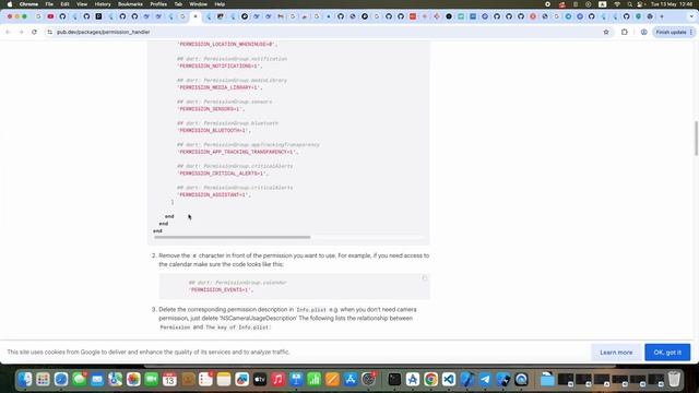 Flutter Permission Handler разрешения xcode ios plist pod смотреть онлайн