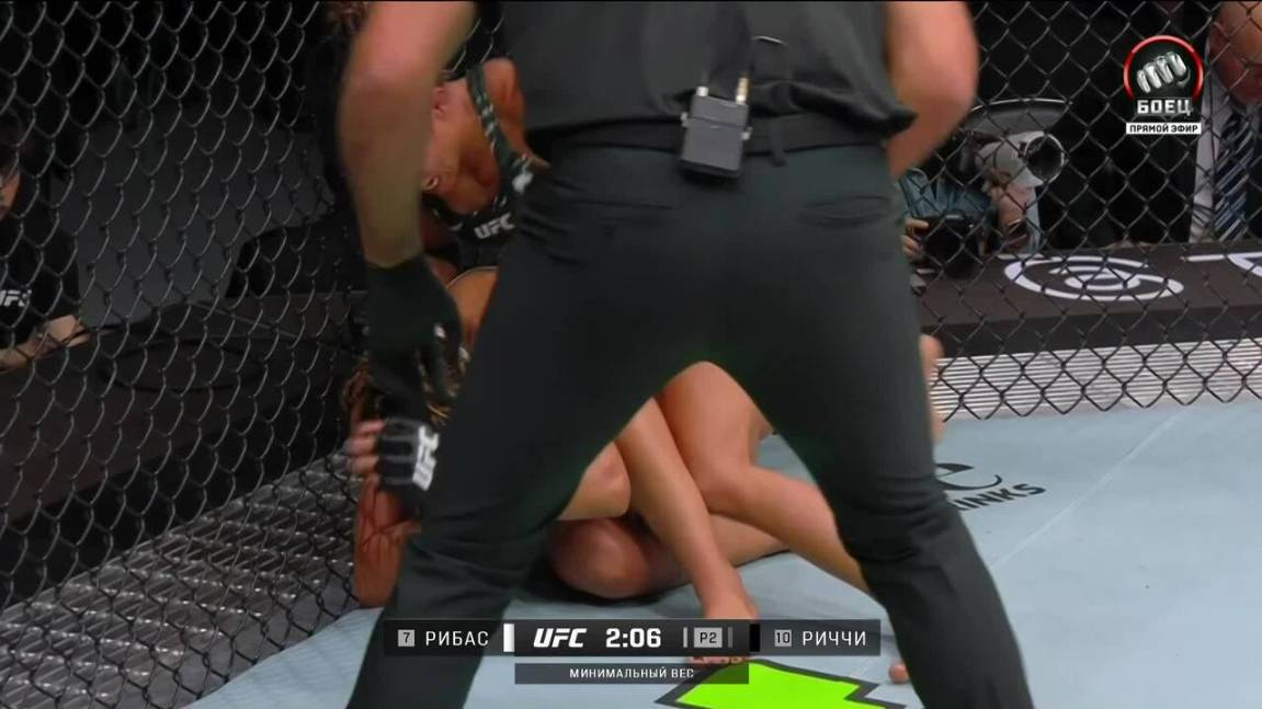 Табата Риччи победила Аманду Рибас (видео). UFC Fight Night смотреть онлайн