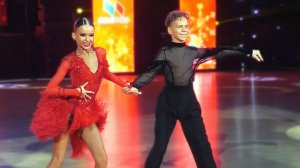 Юниоры-2, La (Open) финал: презентация пар. Belarus Open Cup 2024 / спортивные бальные танцы