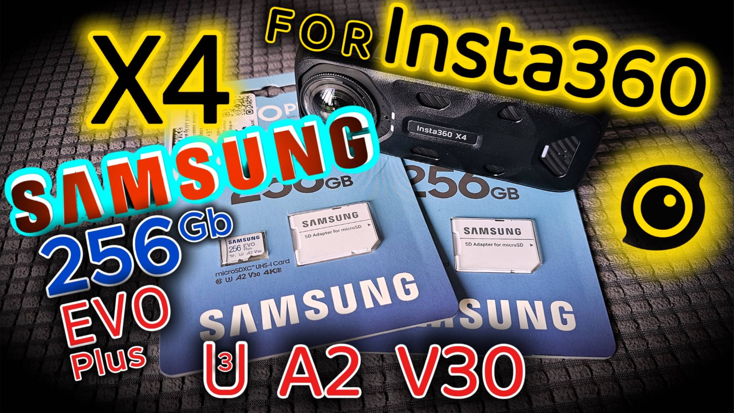 Samsung EVO Plus U3 A2 V30 256Gb. Карта памяти. Распаковка и Обзор. Аксессуары смотреть онлайн