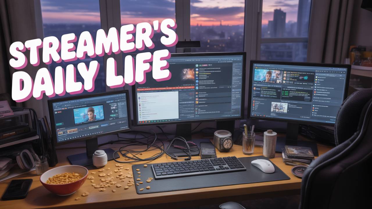Реальная жизнь крутого стримера в Streamer Daily